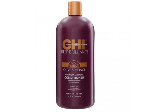 CHI Deep Brilliance Olive&Monoi Conditioner Kondicionierius, 946 ml CHI Deep Brilliance Olive&Monoi Conditioner Kondicionierius, 946 ml